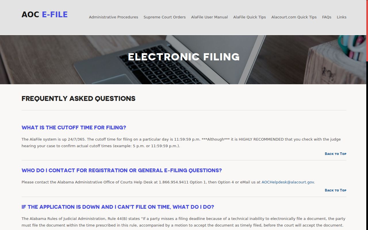 Lee County case search context from AlaFile availability rules